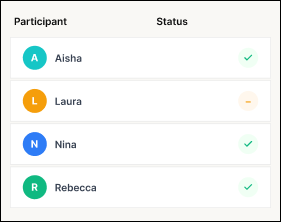Attendance monitoring